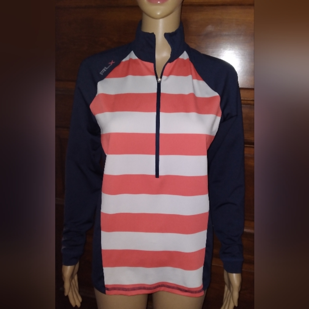 RALPH LAUREN RLX ladies SMALL striped  Pullover